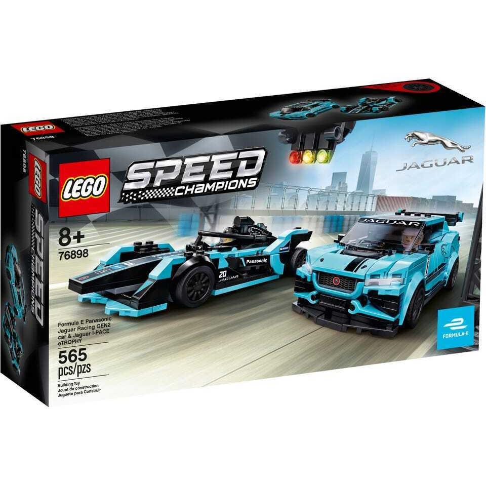 Lego Set 76898 Formula E Jaguar I-pace Speed Champions Retired In Hand