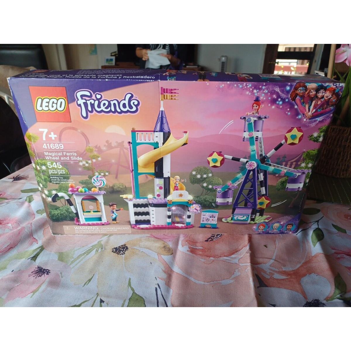 Lego Friends: Magical Ferris Wheel and Slide 41689 Box