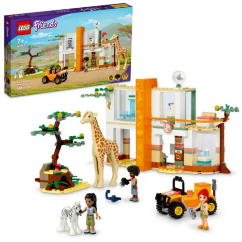 Lego Friends Mia`s Wildlife Rescue 41717 Building Kit 430 Pieces