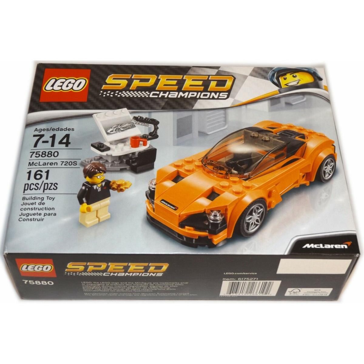 Lego 75880 Mclaren 720S Speed Champions