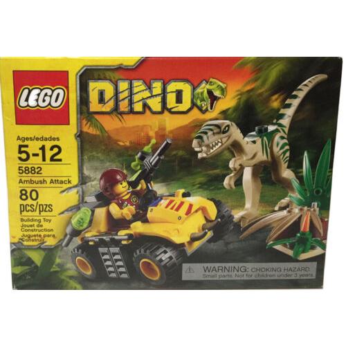 Lego Dino Ambush Attack Set 5882 Retired