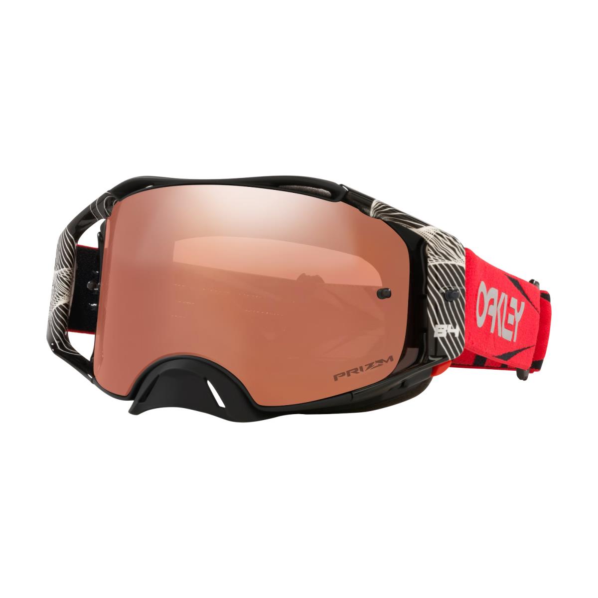 Airbrake MX Jeffery Herlings Signature Goggles M Red Prizm Black by Oakley