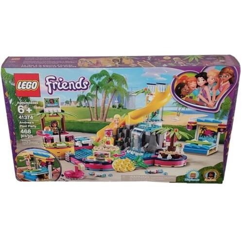 Lego Friends Set 41374 Andrea`s Pool Party Slide Surf Station