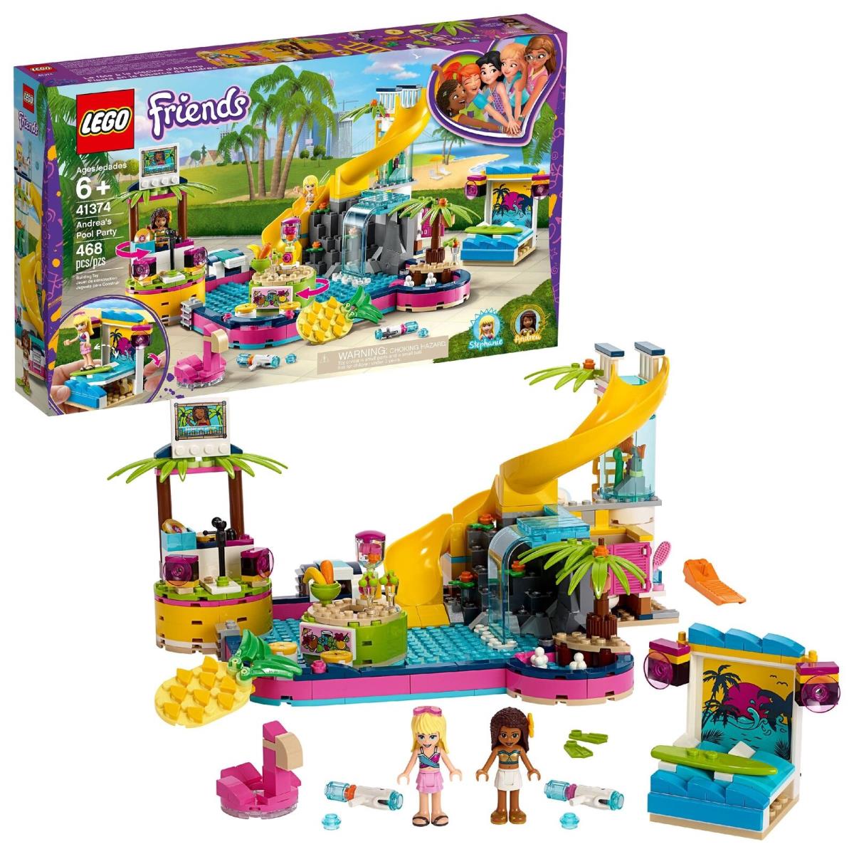 Lego Friends Andrea`s Pool Party 41374