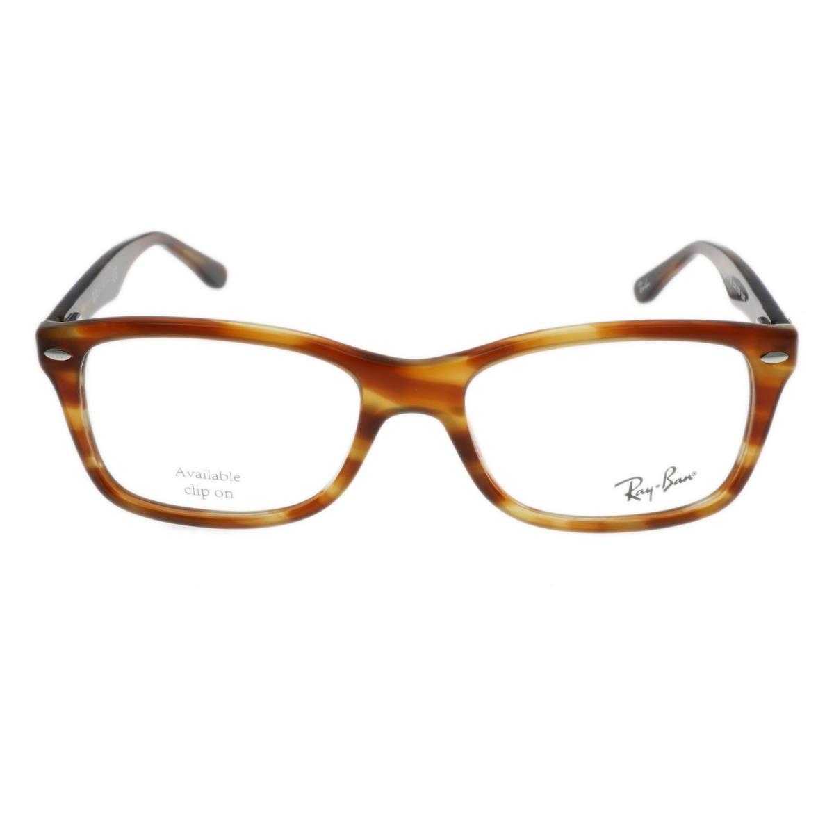 Ray Ban 236420 Unisex Adult Eyeglasses Frame Light Brown/blue Size 53-17-140