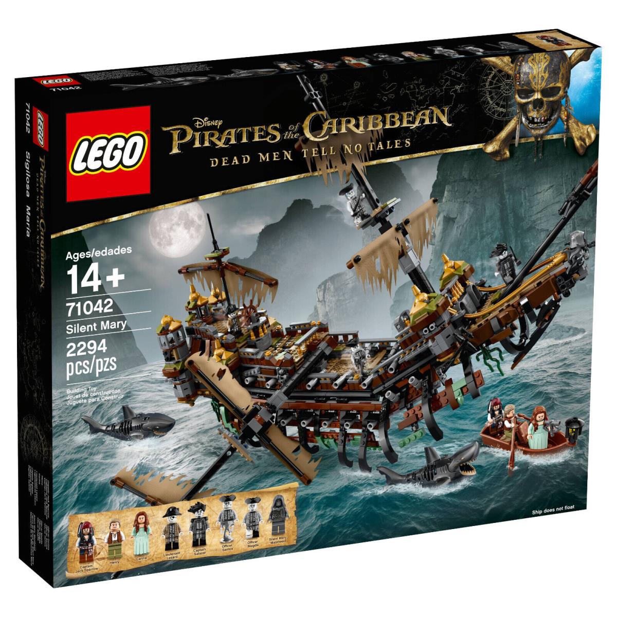 Lego Pirates of The Caribbean 71042 Silent Mary - --- See Description