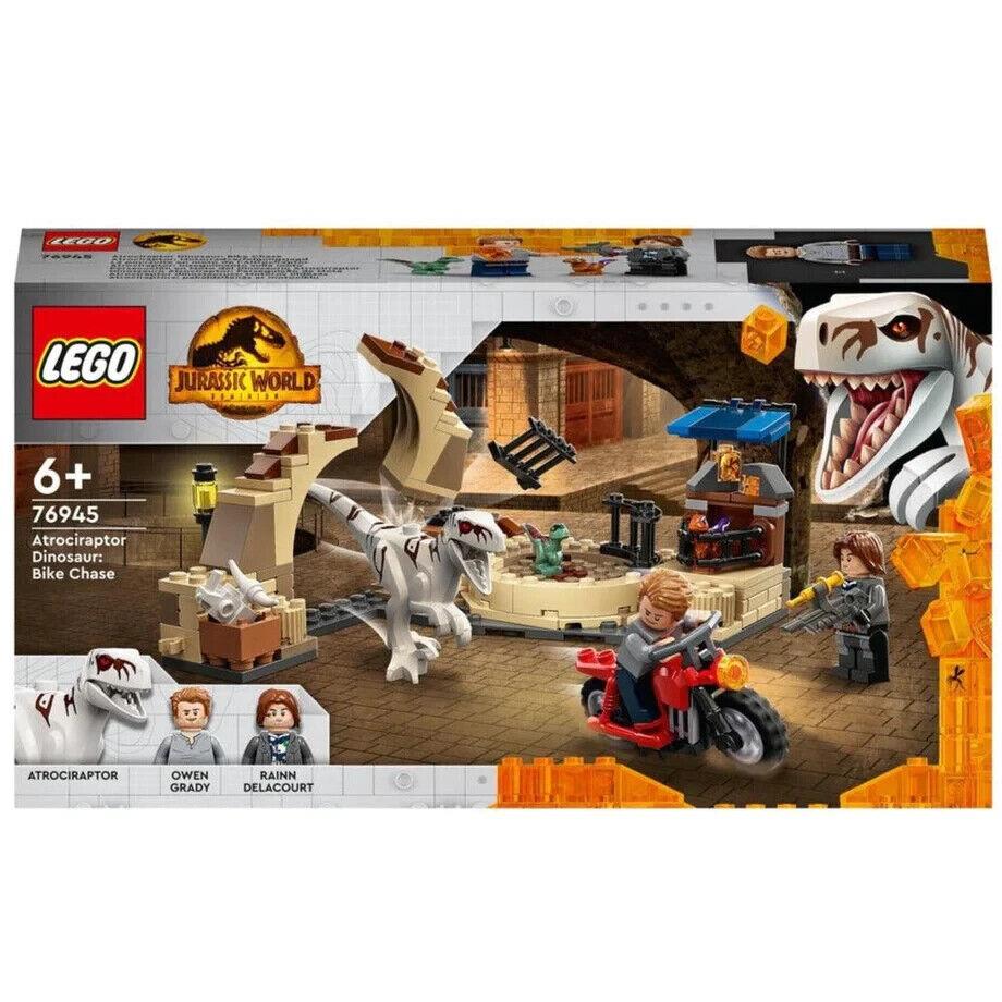 Lego Jurassic World Atrociraptor Dinosaur Breakout 76945 Box