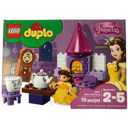 Lego Duplo 10877 Disney Princess Belle`s Tea Party - - Retired