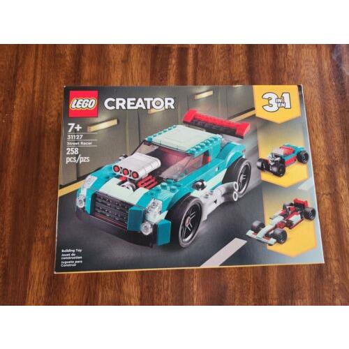 Lego Creator 3in1 Street Racer 31127 New/ Sealed/ Returns
