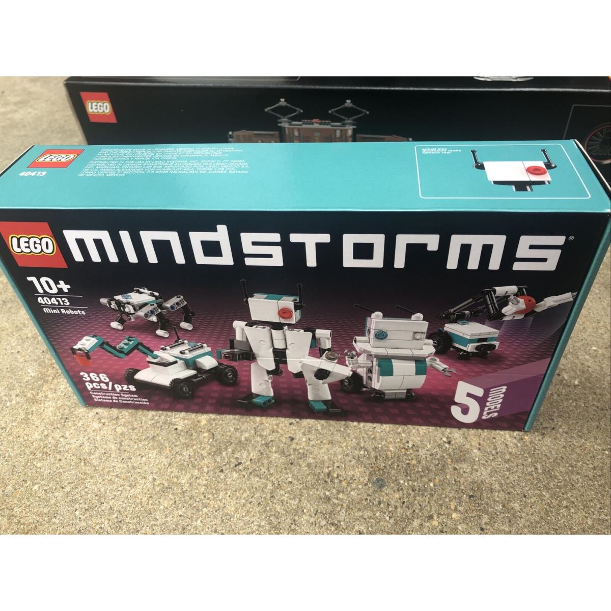 Lego 40413 Mindstorms Mini Robots 5 Models 366pcs Creases Outer Box