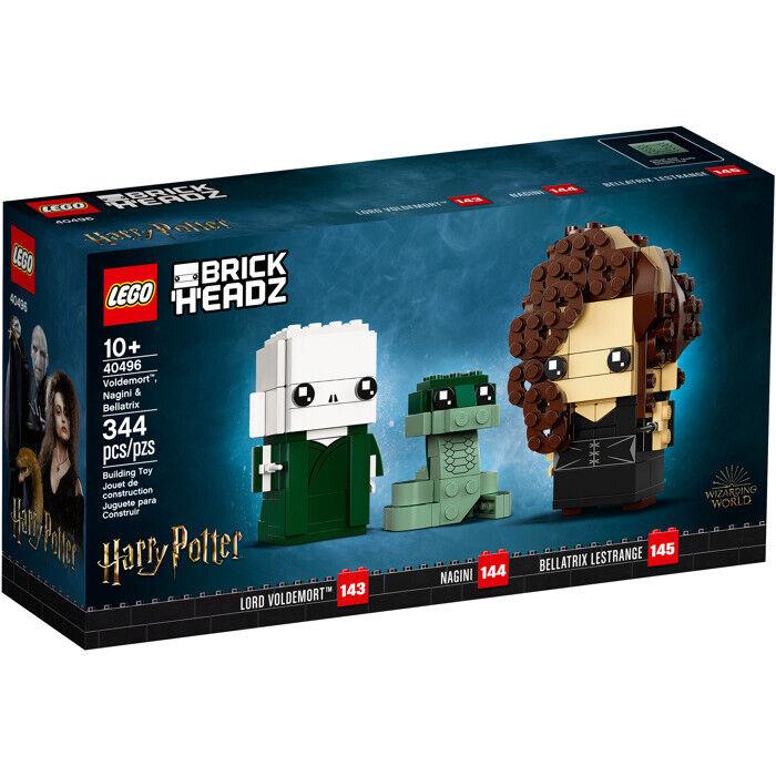 Lego Brickheadz Voldemort Nagini Bellatrix 40496