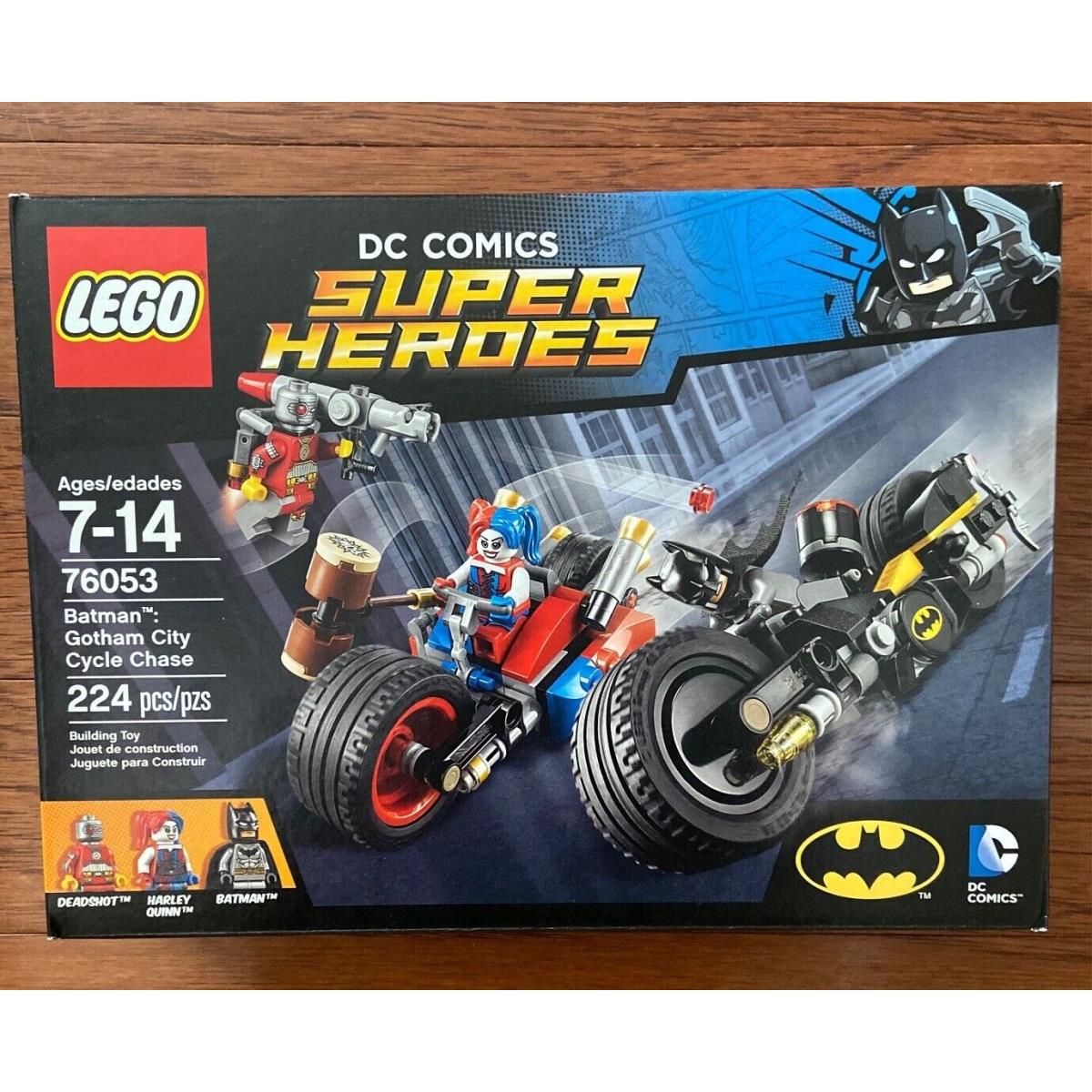 Lego DC Comics Superheroes - Batman Gotham City Cycle Chase 76053 /harley Quinn