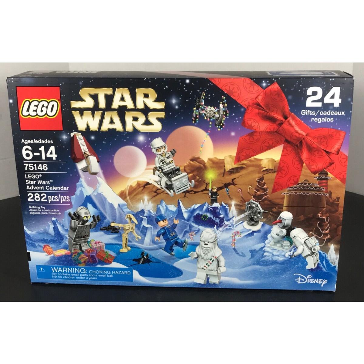 Lego Star Wars Advent Calendar 75146 White Snow Chewbacca Christmas