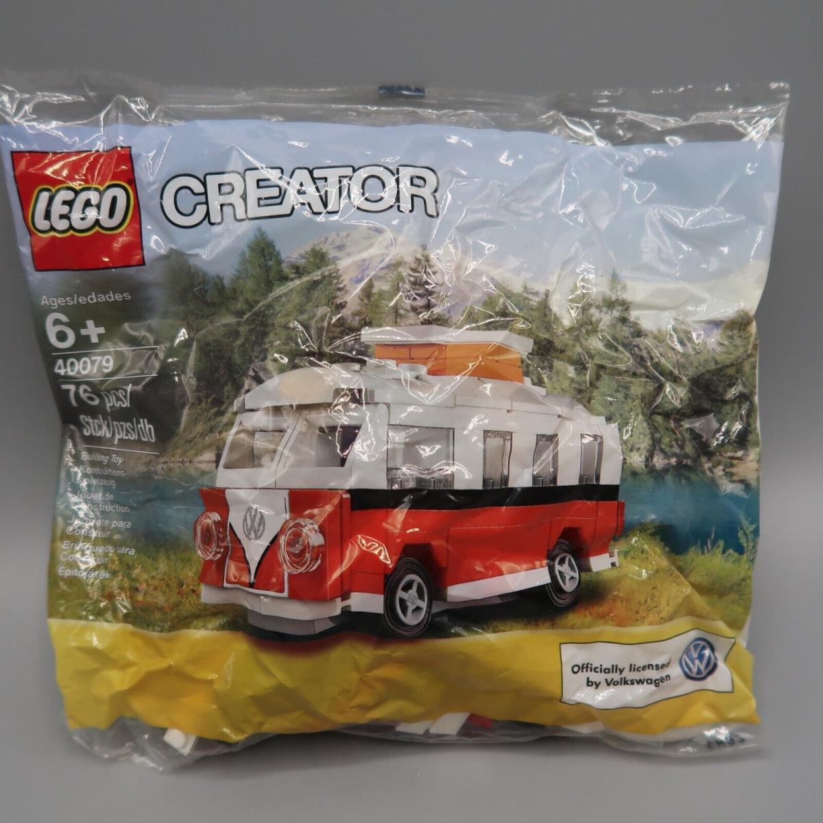 Lego Creator 40079 Volkswagen TI Camper Van Bus Polybag 76 Piece