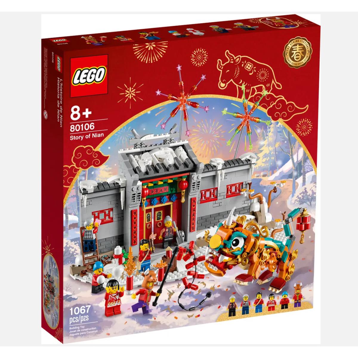 Lego Story of Nian Lunar Year Celebration 80106