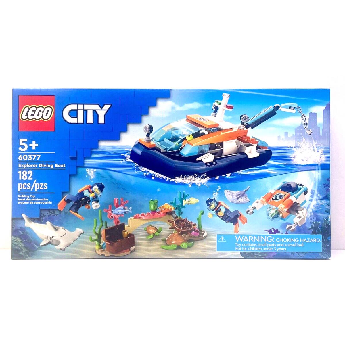 Lego City Explorer Diving Boat 60377