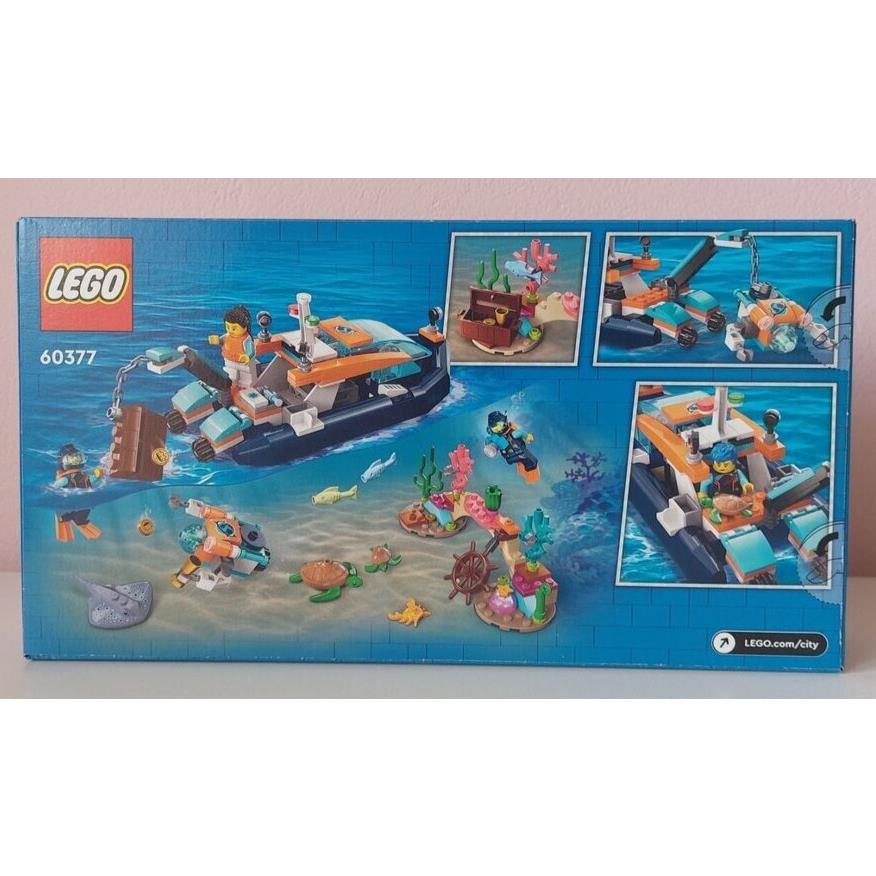 Lego City: Explorer Diving Boat 60377 Building Set 182pcs Set