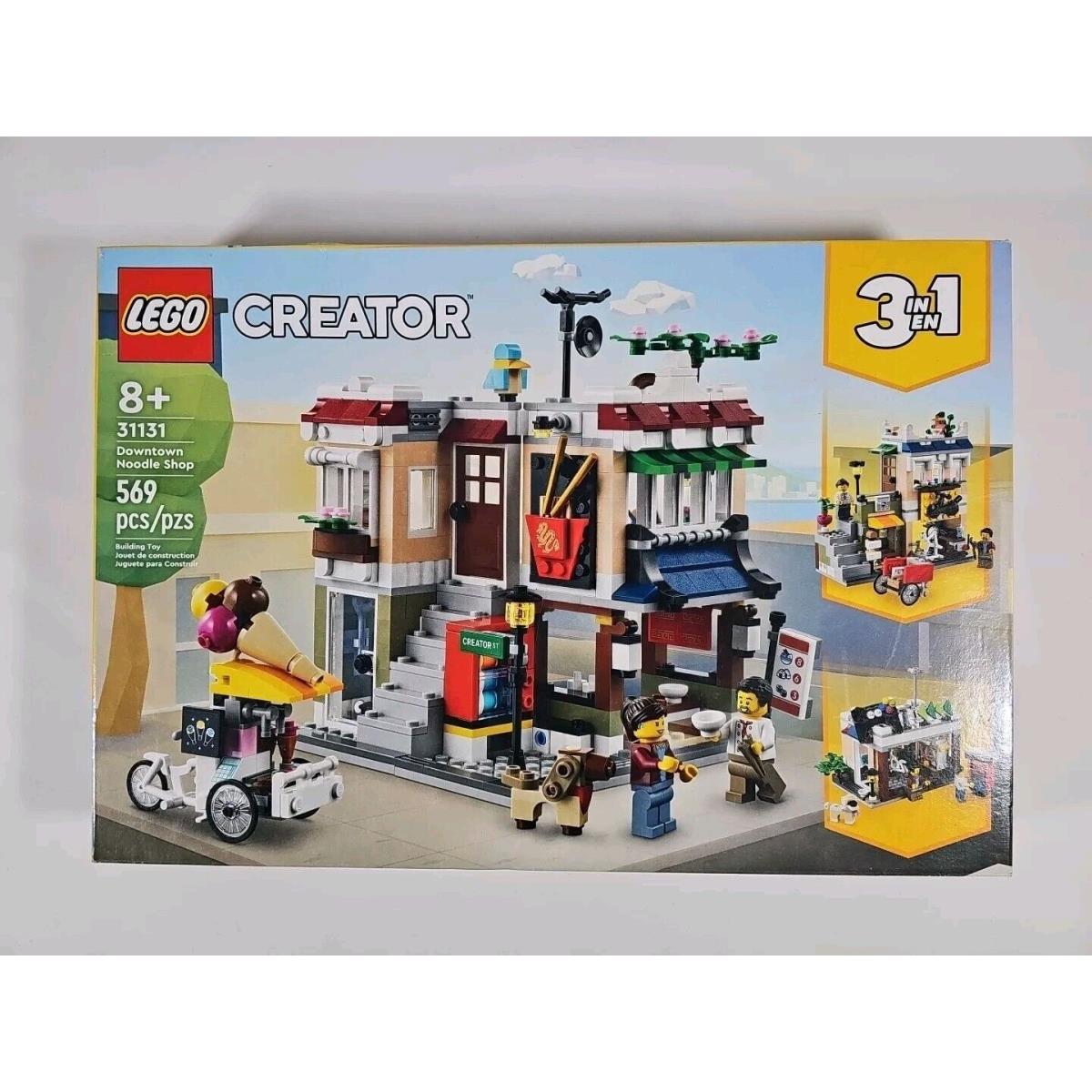 Lego 31131 Creator 3in1 Downtown Noodle Shop City Building