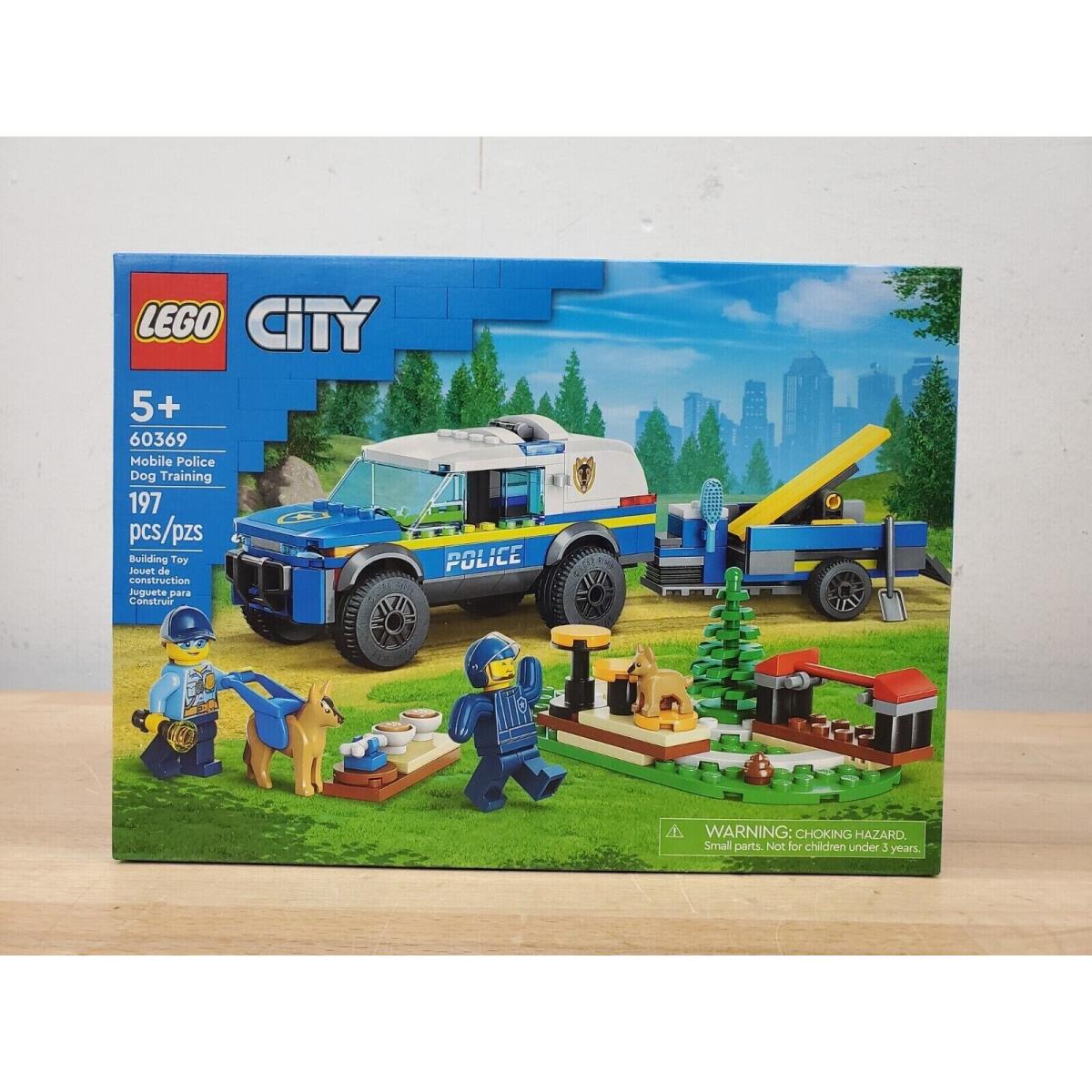 Lego City: Mobile Police Dog Training 60369 Building Set