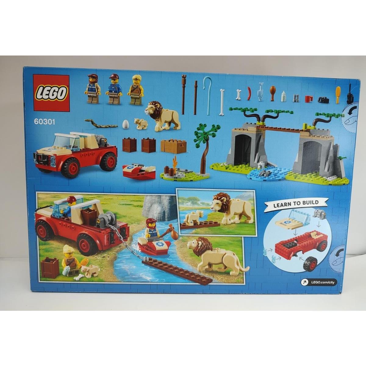 Lego 60301 City Wildlife Rescue Off Roader Vehicle Car Toy Building Set