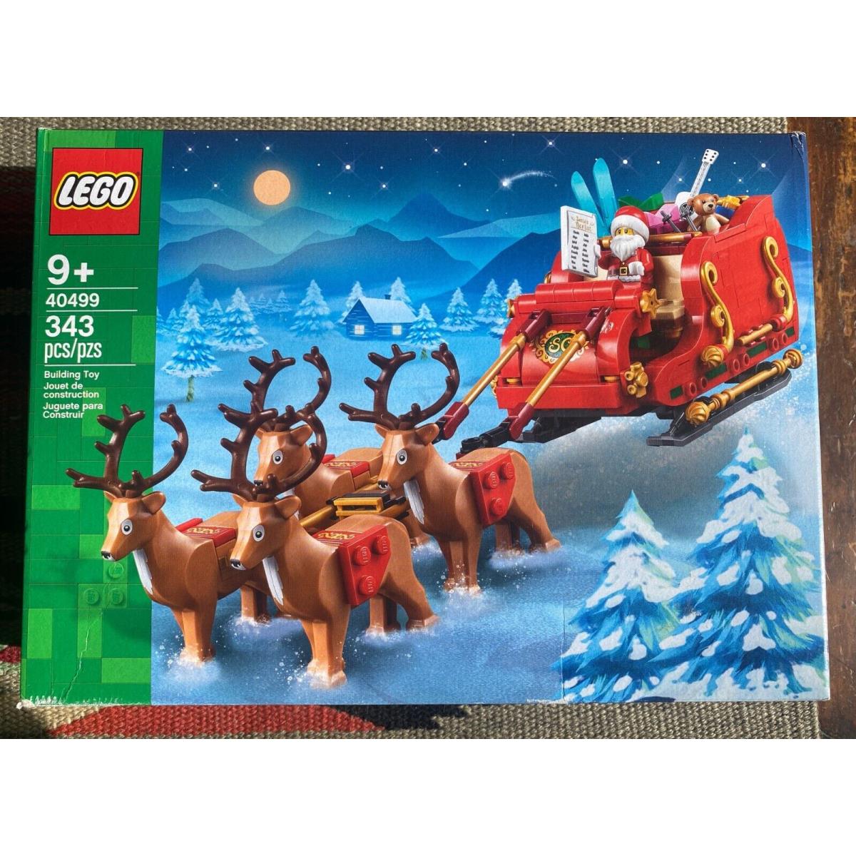 Lego 40499 Christmas Santa`s Sleigh Set Box