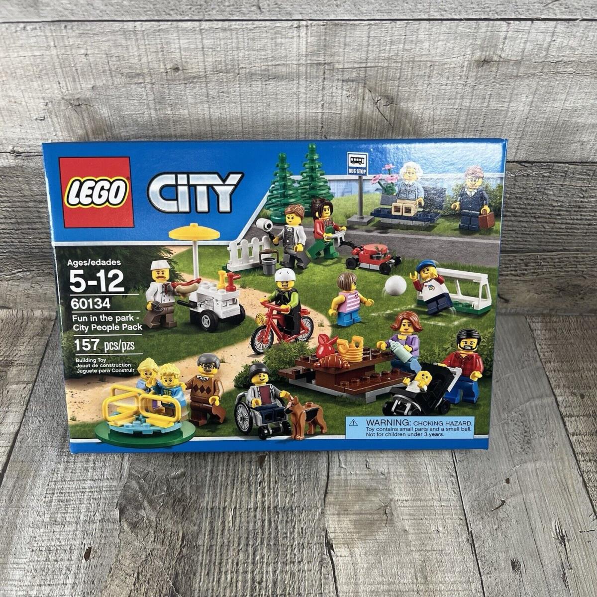 60134 Lego Fun IN The Park City People Pack 15 Minifigures 157pc Set Retired