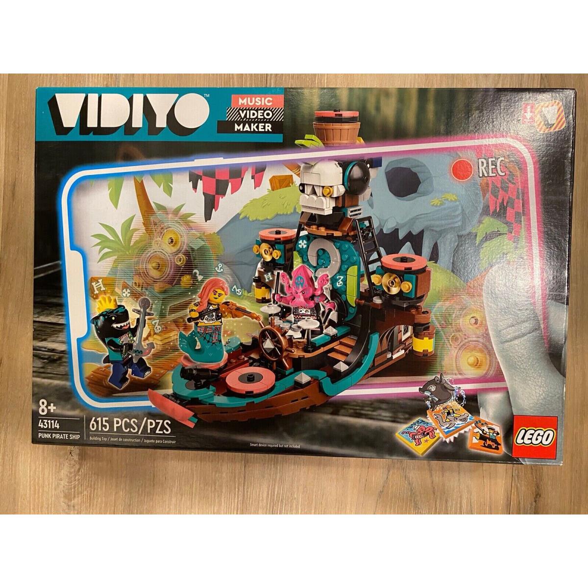 Lego Punk Pirate Ship Vidiyo 43114 New/sealed/cib