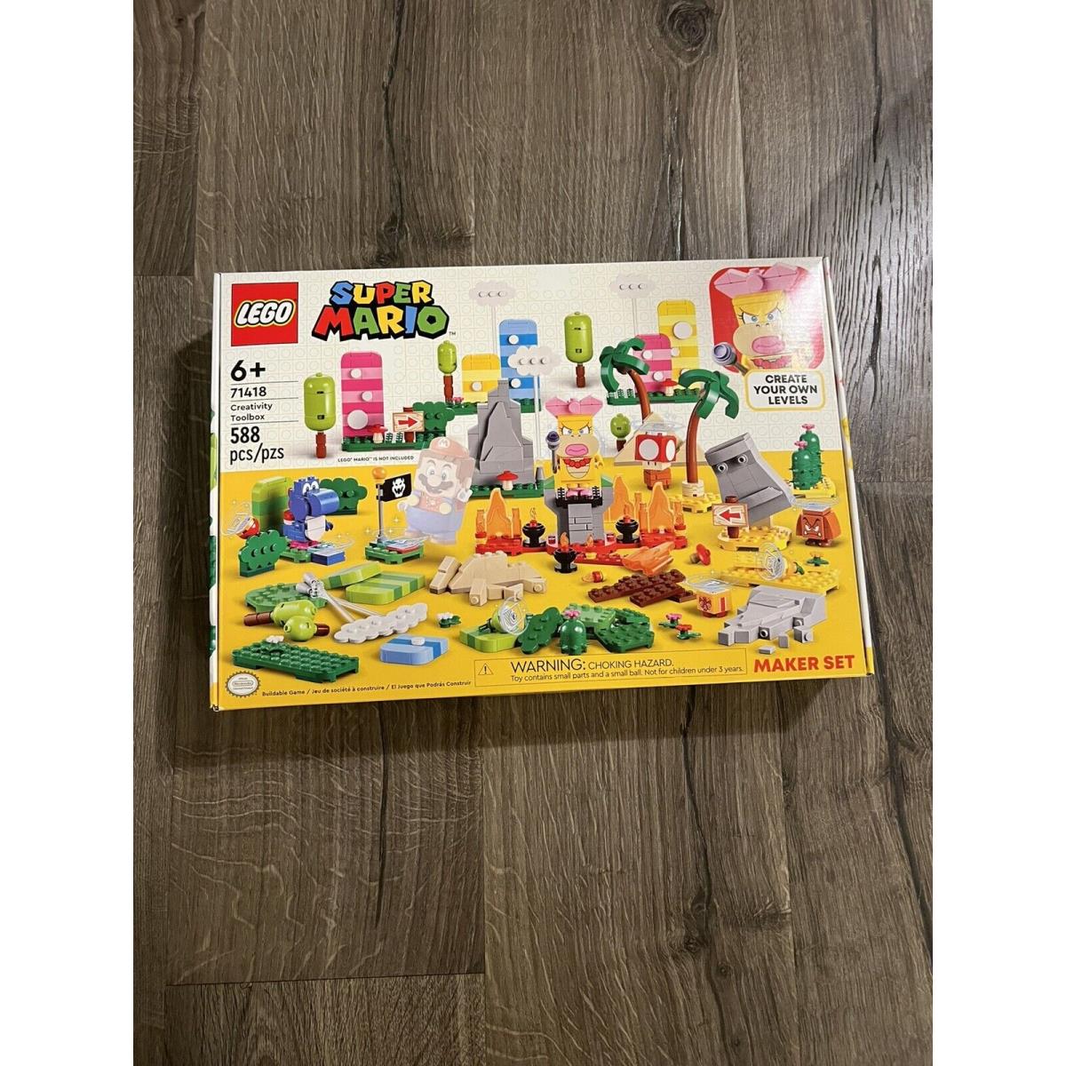 Lego Super Mario: Creativity Toolbox Maker Set 71418