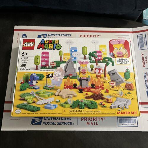 Lego Super Mario Creativity Toolbox 71418 Building Toy Maker Set Create Levels