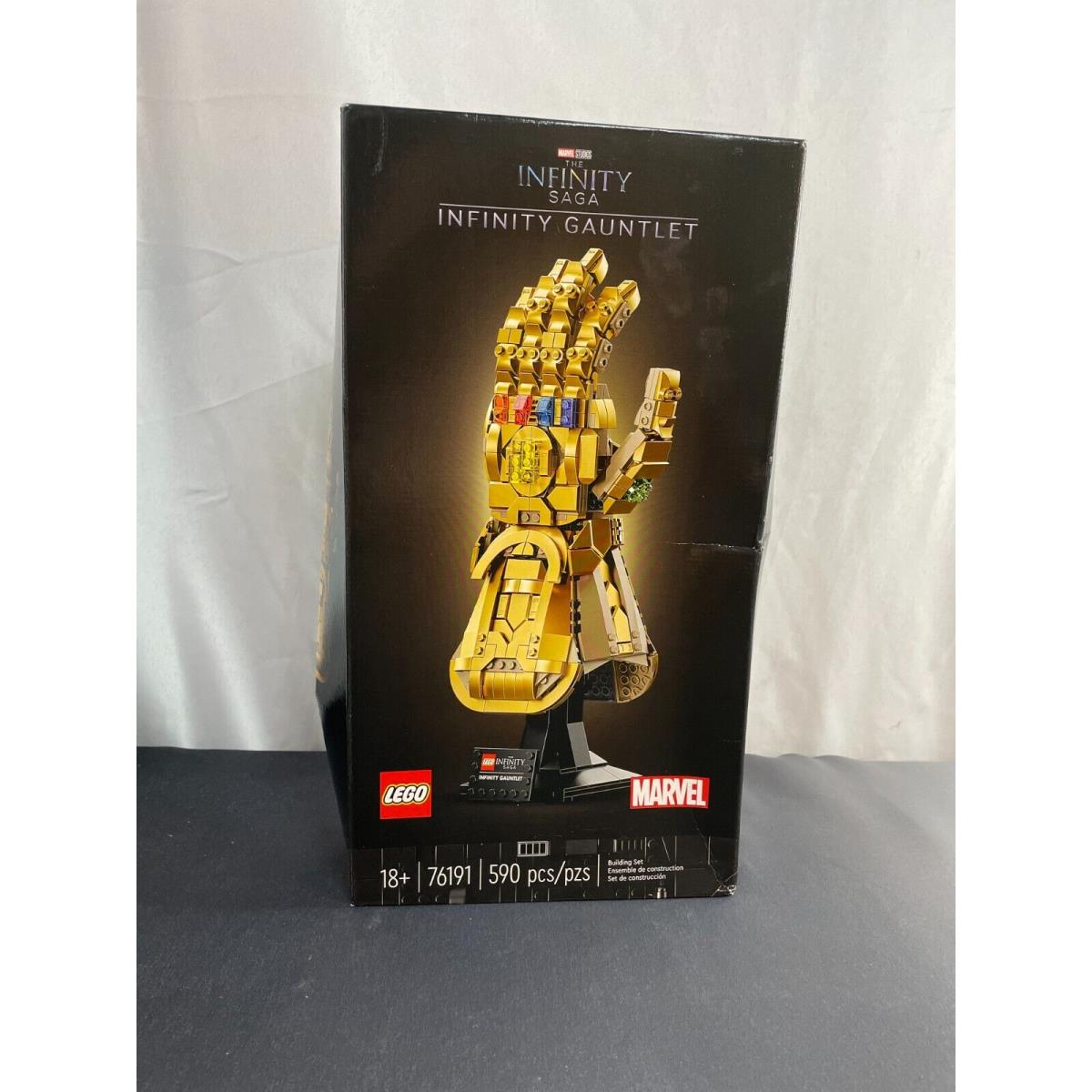 Lego 76191 Marvel Infinity Gauntlet Building Toy Set 590 Pieces Age 18+