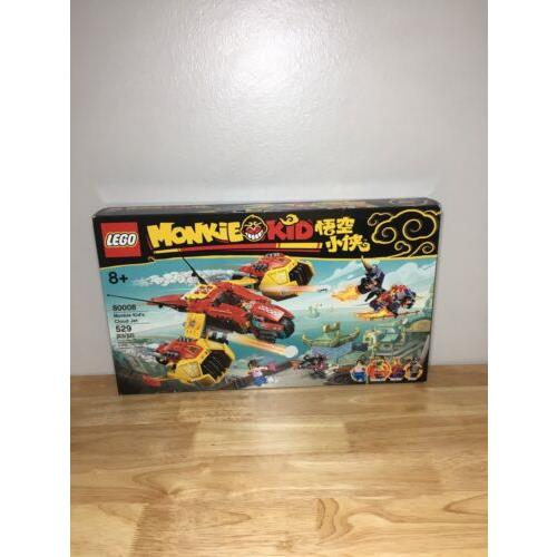 Lego 80008 Monkie Kid`s Cloud Jet Ready To Ship Red Son and Growl