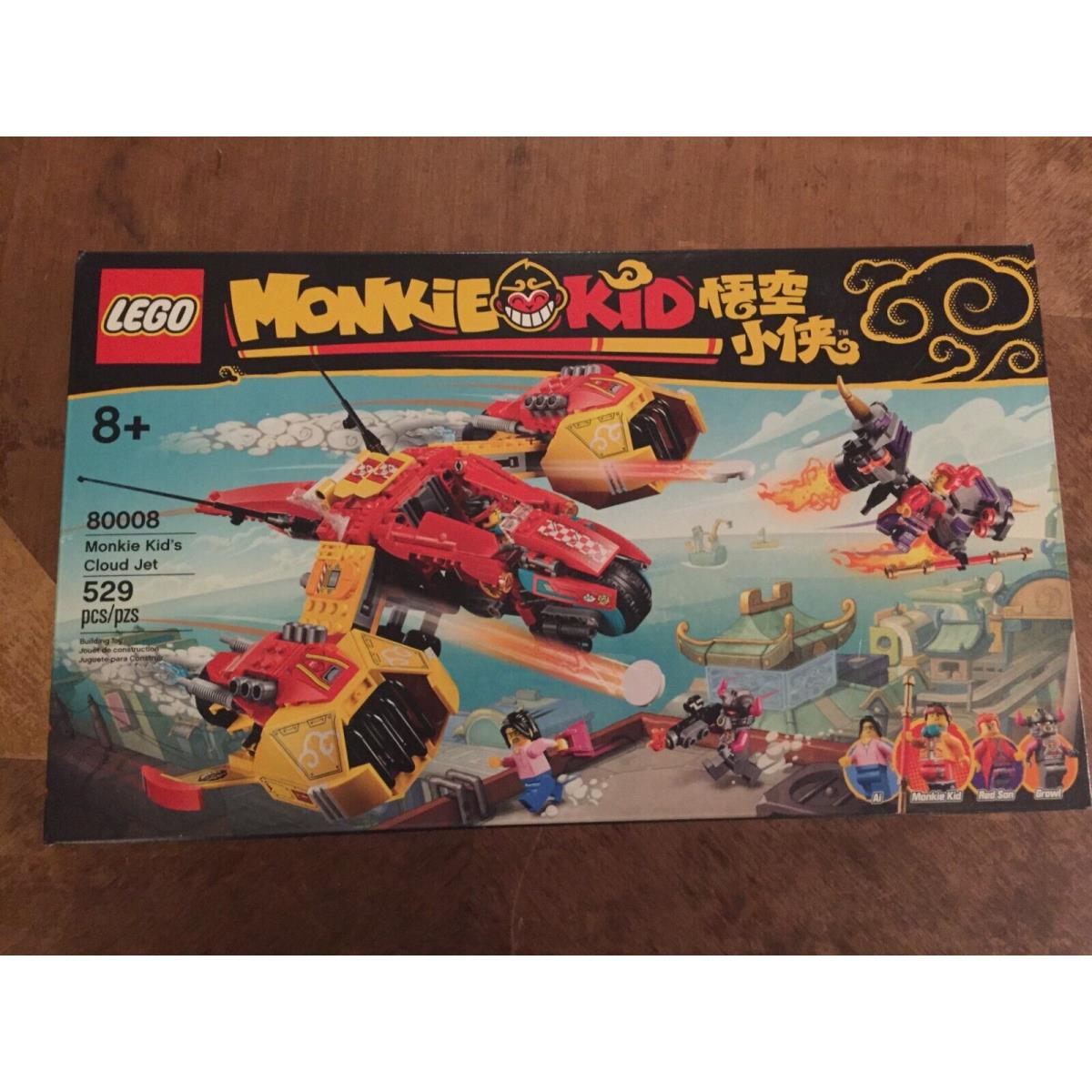 Lego- Monkie Kid- Monkie Kid`s Cloud Jet- 80008