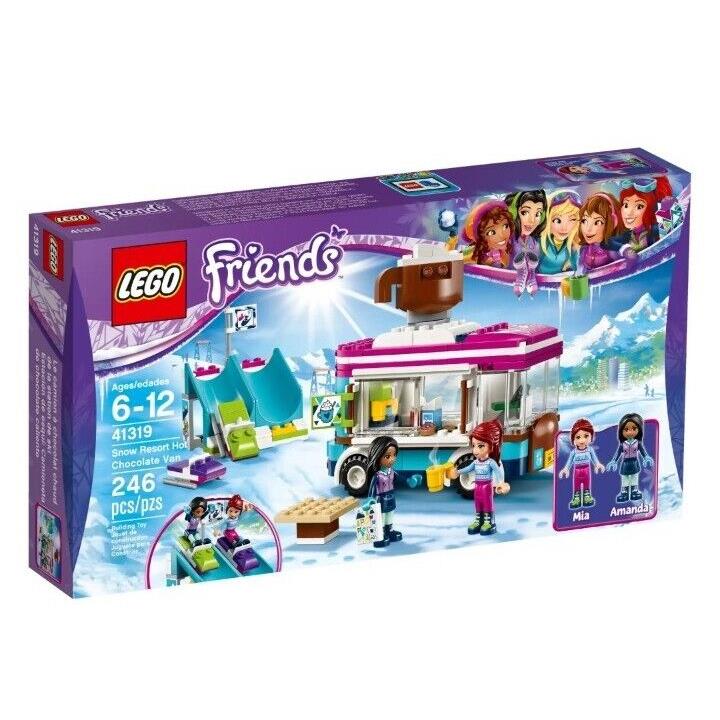 Lego 41319 Friends Snow Resort Hot Chocolate Van. Retired Collectible Set