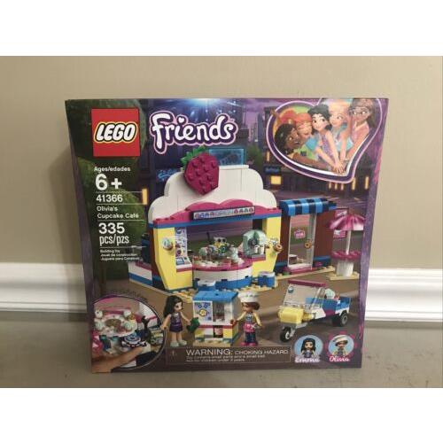 Lego Friends Olivia`s Cupcake Cafe` Building Play Set 41366