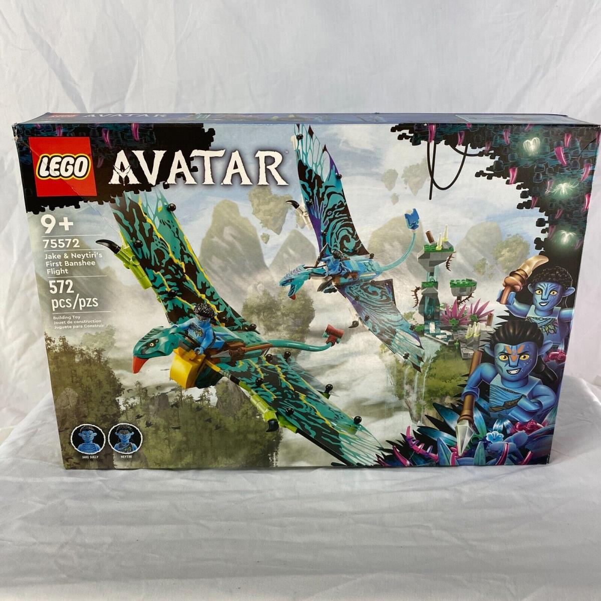 Lego Avatar 75572 Jake Neytiri s First Banshee Flight Way Of Water Disney