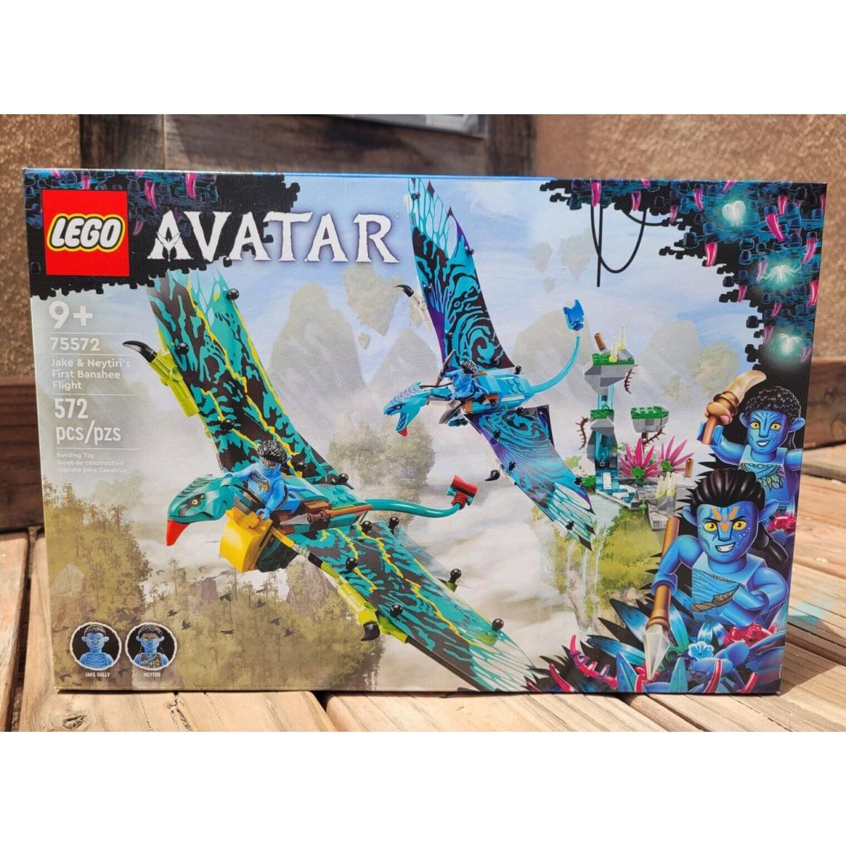 Lego Avatar 75572 Jake Neytiri s First Banshee Flight Way Of Water Disney