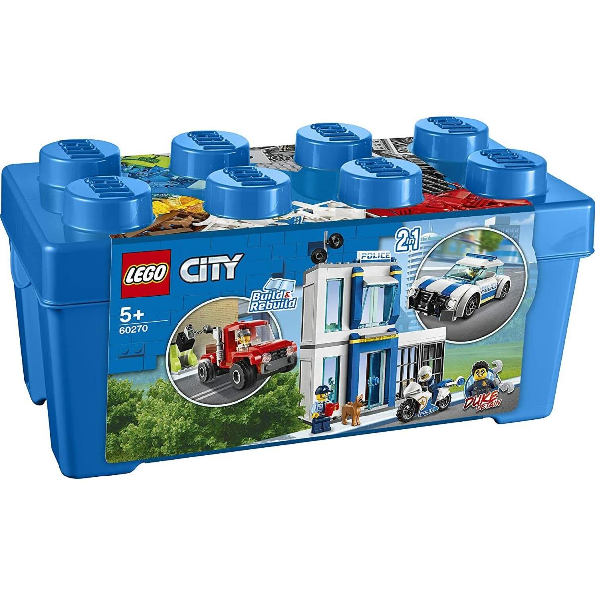 Lego City 60270 Great Vehicles Police Station Brick Box Building Kit Toy Kid