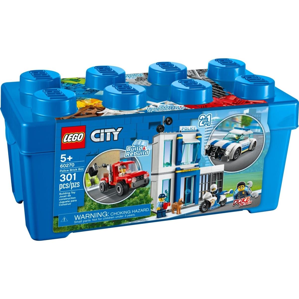 Lego City Police Brick Box 60270 Great Vehicles Police Station Brick Box Toy Kid