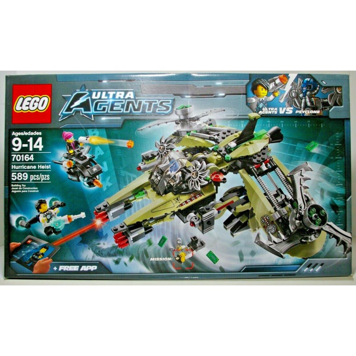 Lego Ultra Agents 70164 Hurricane Heist 2014 Mip