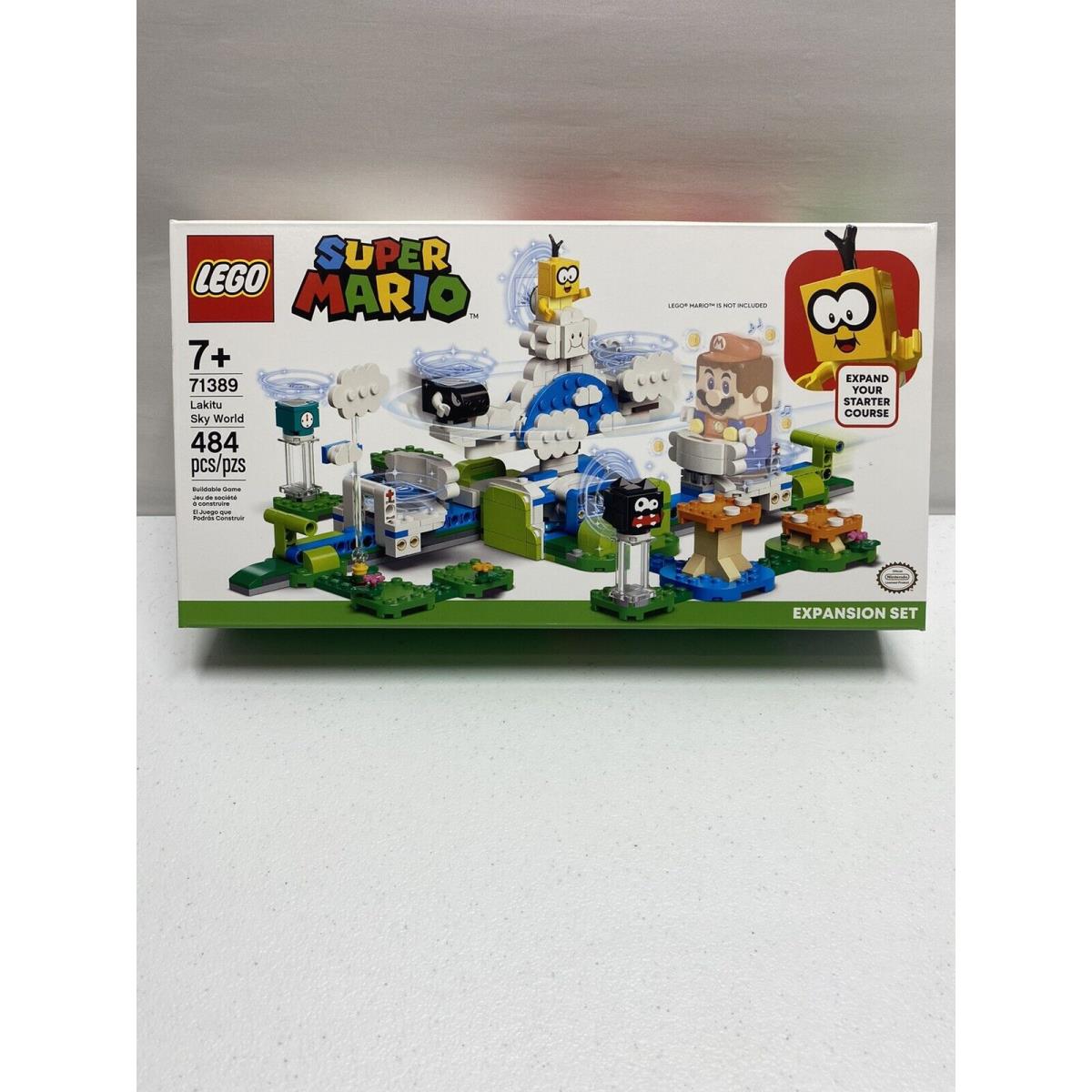 Lego Super Mario: 71389 Lakitu Sky World Expansion Set Retired 2022