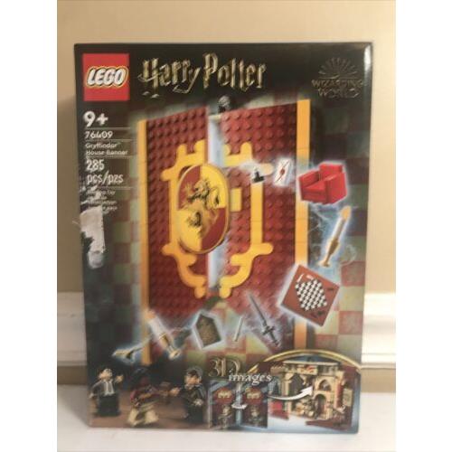 Lego Harry Potter: Gryffindor House Banner 76409 Factory Selaed