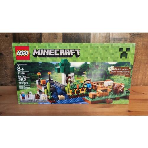 Lego Minecraft: The Farm 21114 Retired Set