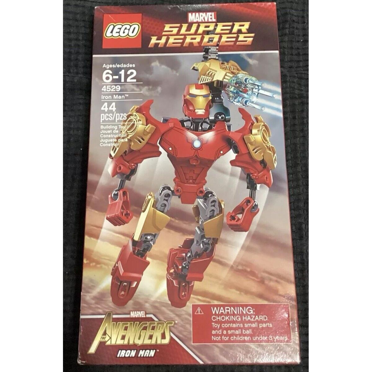 2012 Lego Marvel Super Heroes Iron Man 4529 W/creases