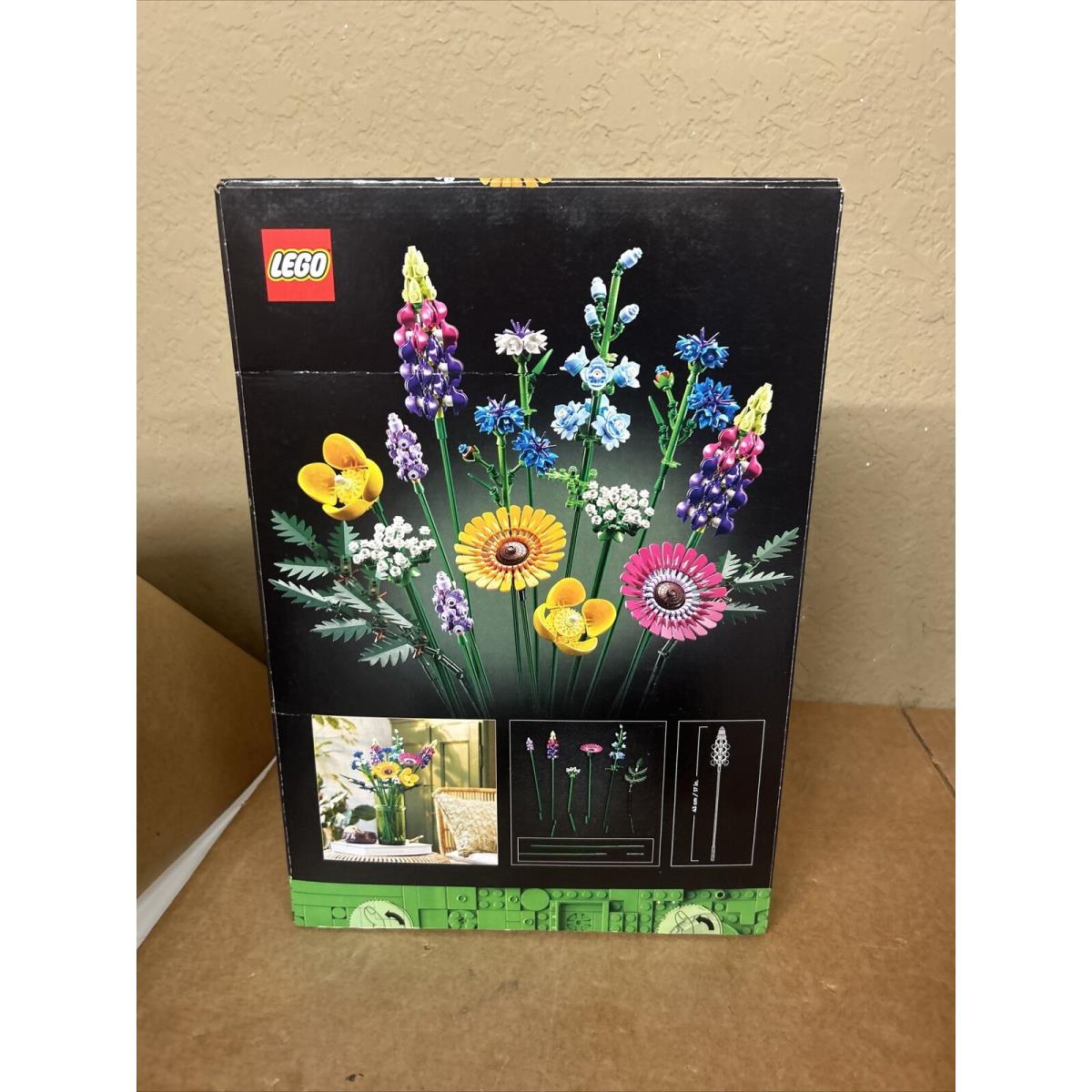 Lego Wildflower Bouquet Icons 10313 Botanical Collection Valentines Day Decor
