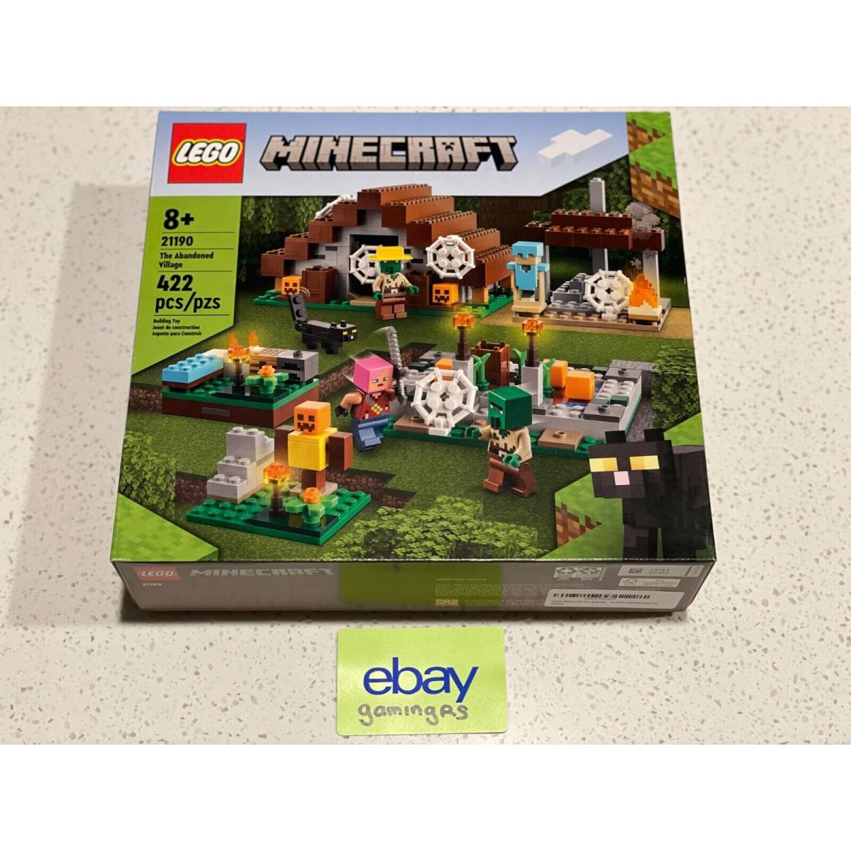 Lego Minecraft The Abandoned Village 21190 Building Set Ships Now