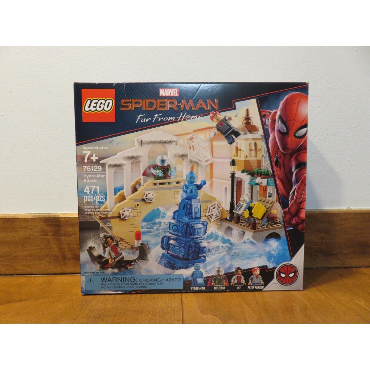 Lego Spider-man 76129 Hydro-man Attack Retired