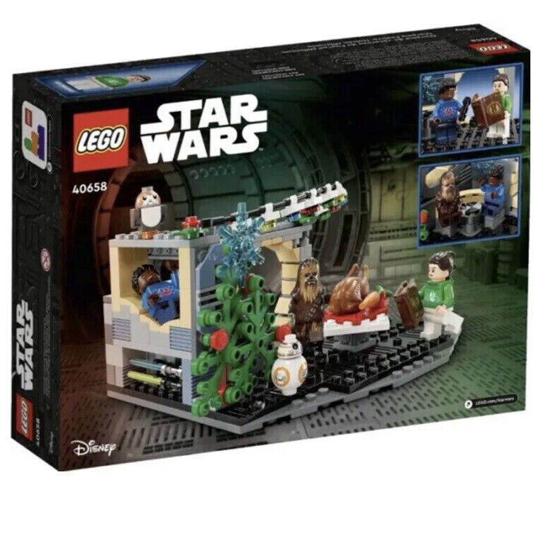 Lego Star Wars Millennium Falcon Holiday Diorama Set 40658 Sealed/
