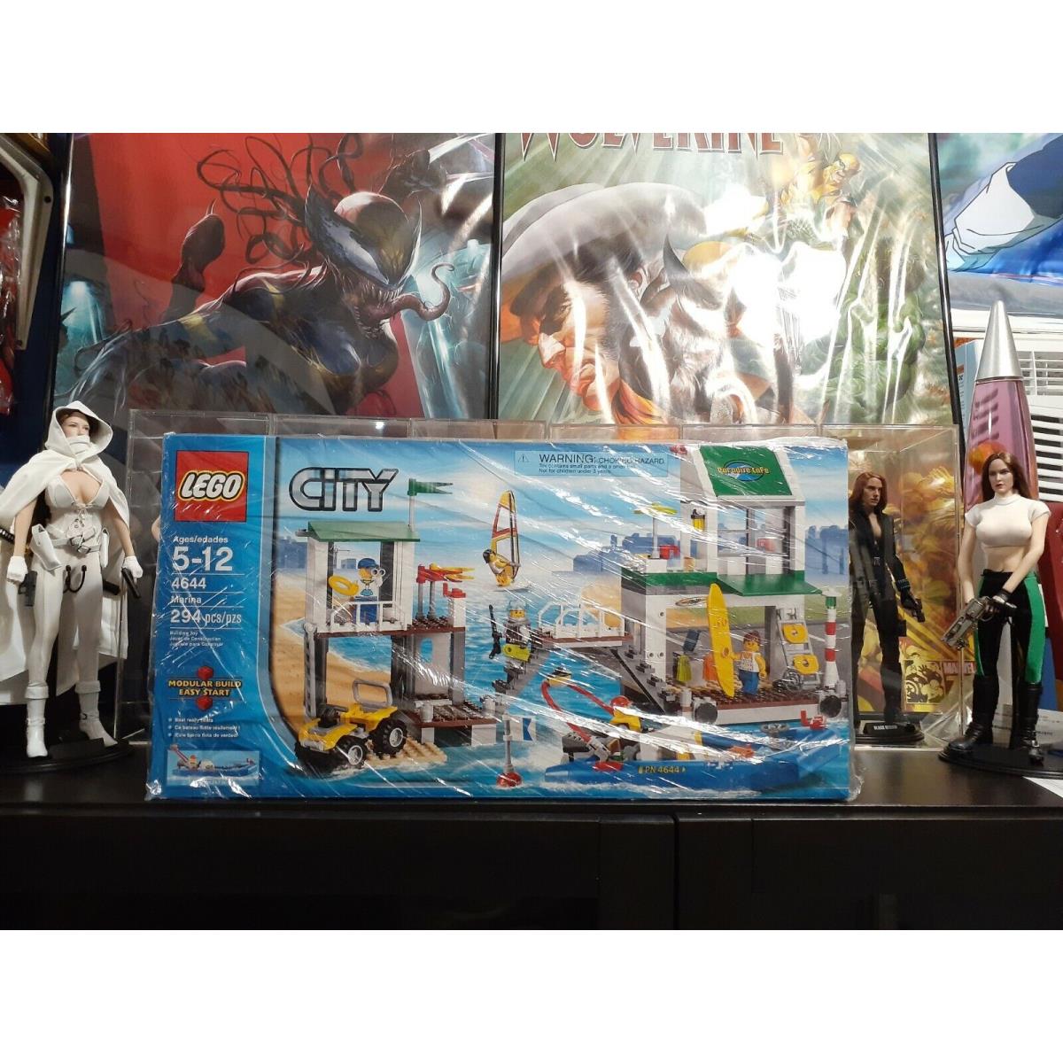 Retired Lego City Marina Set 4644