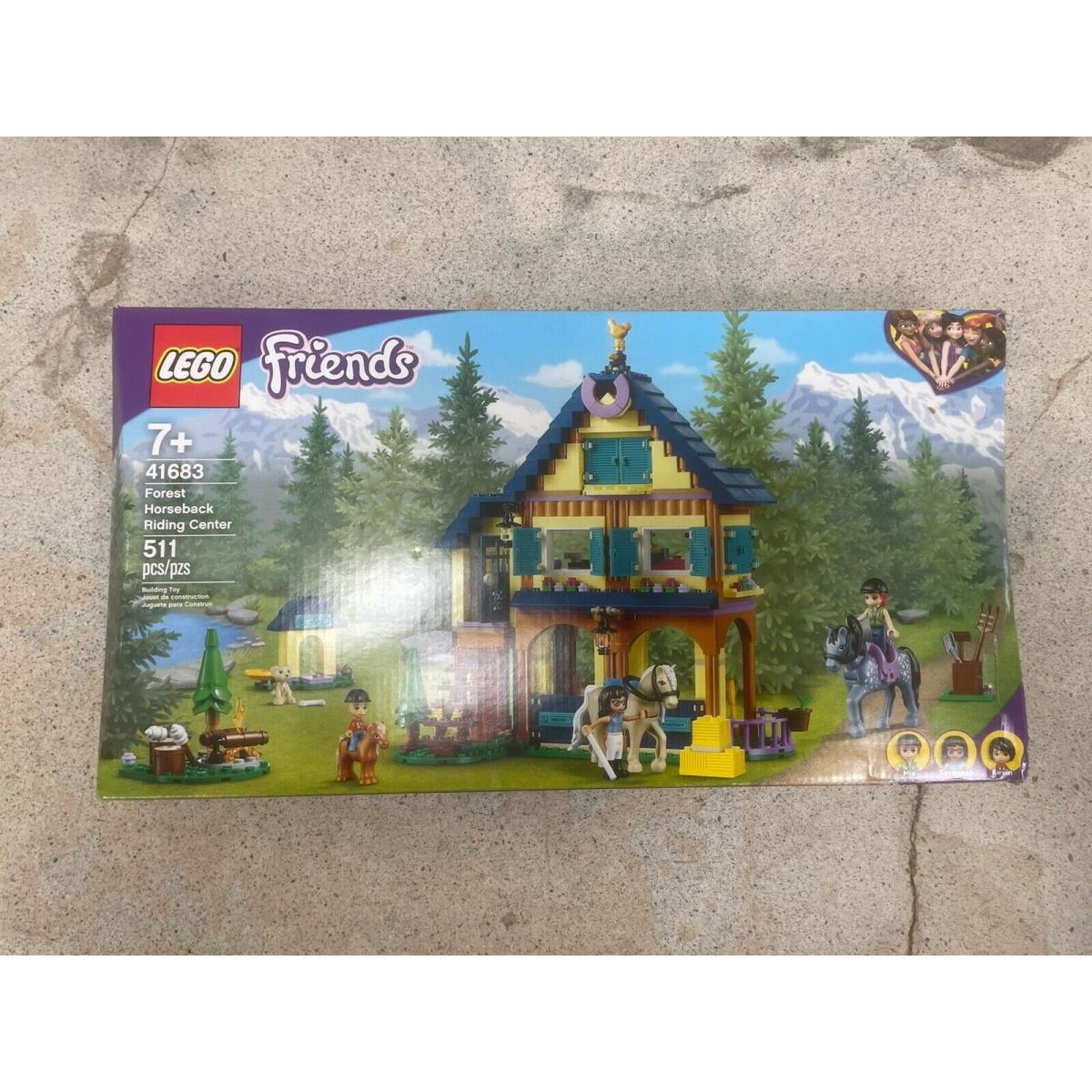 Lego 41683 Friends Forest Horseback Riding Center l Building Toy