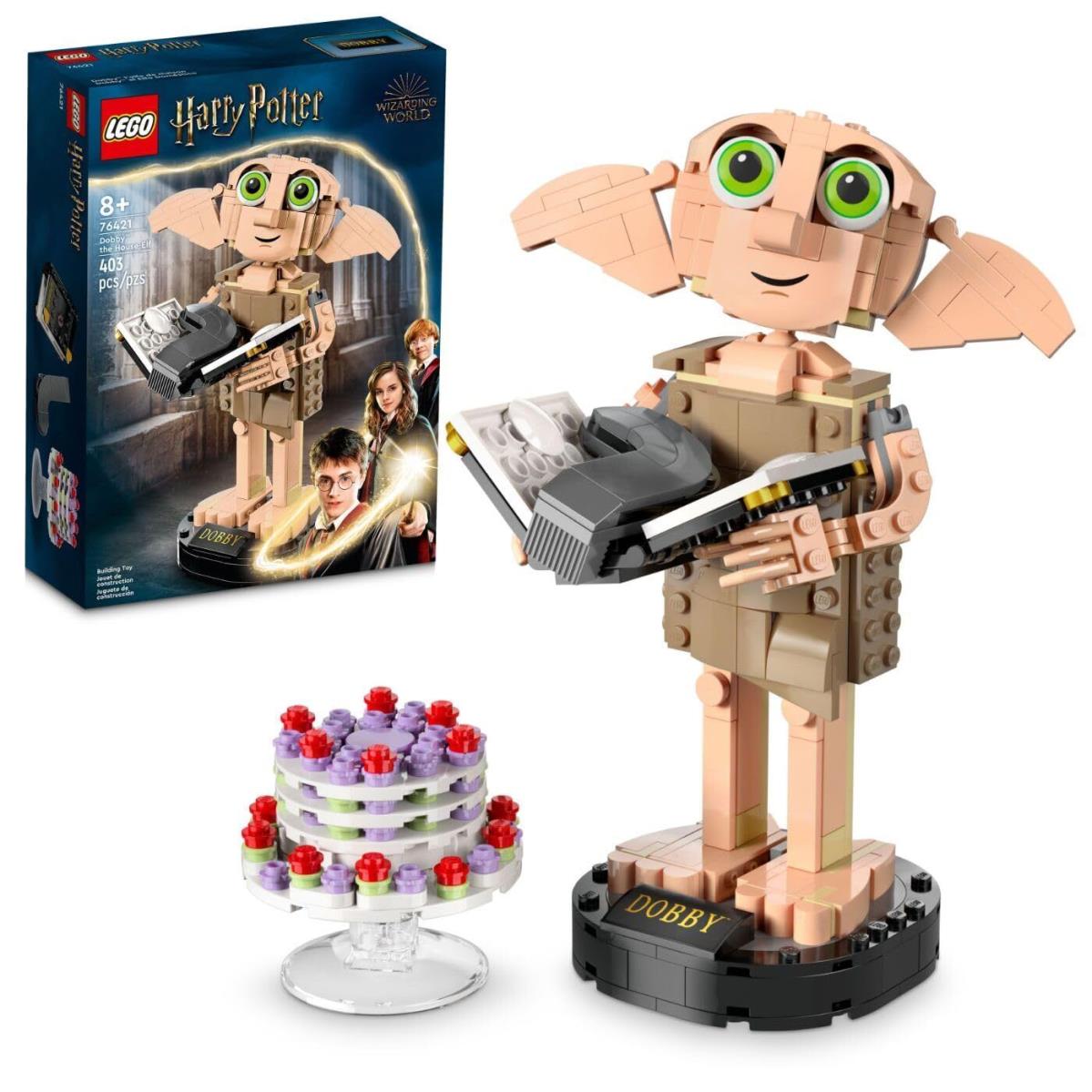 Lego Harry Potter Dobby The House-elf Building Toy Set Build and Display Model